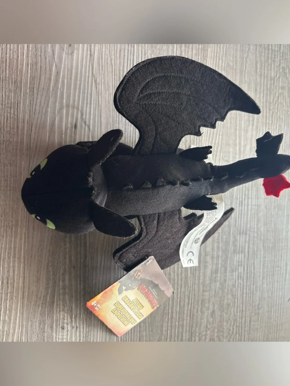 Dreamworks Toothless Dragon Plush 2014 NWT